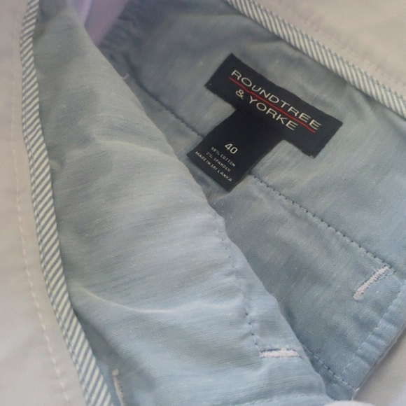 Preppy Men 40 Periwinkle  Cotton Golf Cruise Shorts New - Picture 4 of 5